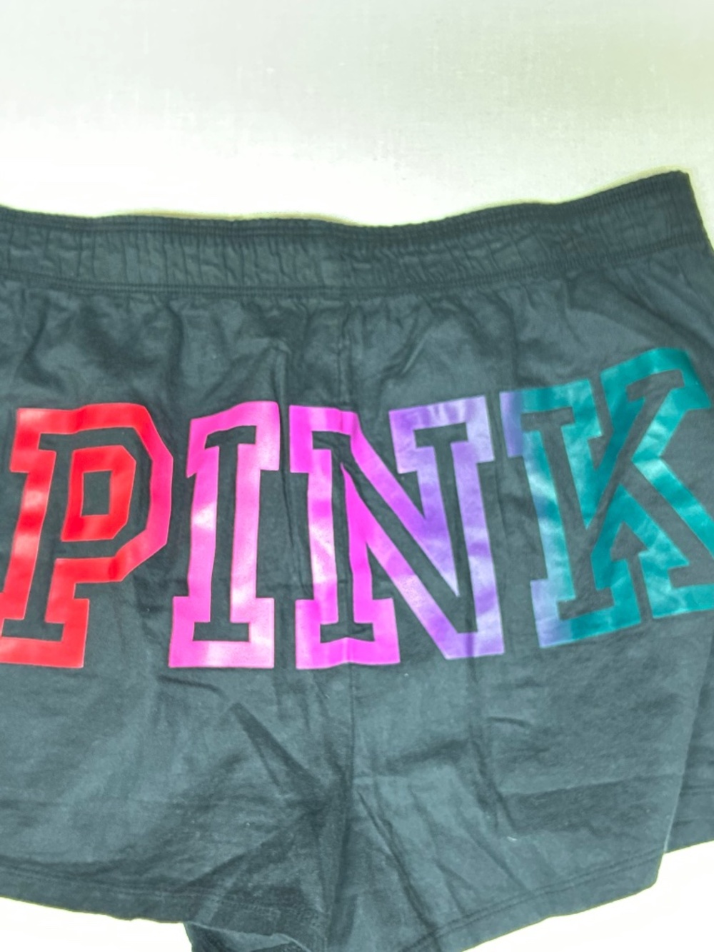 PINK Victorias Secret Logo Lounge Shorts
